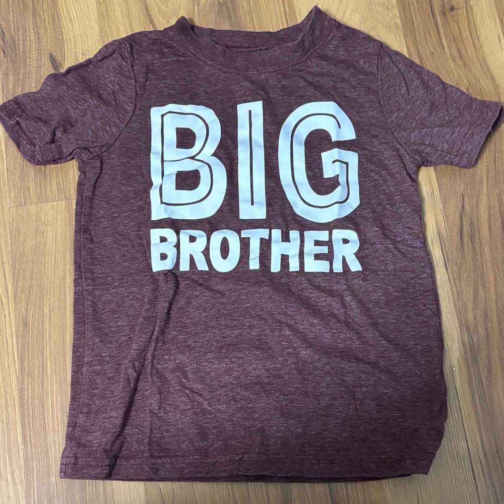 Big Brother Kids T-Shirt - Maroon